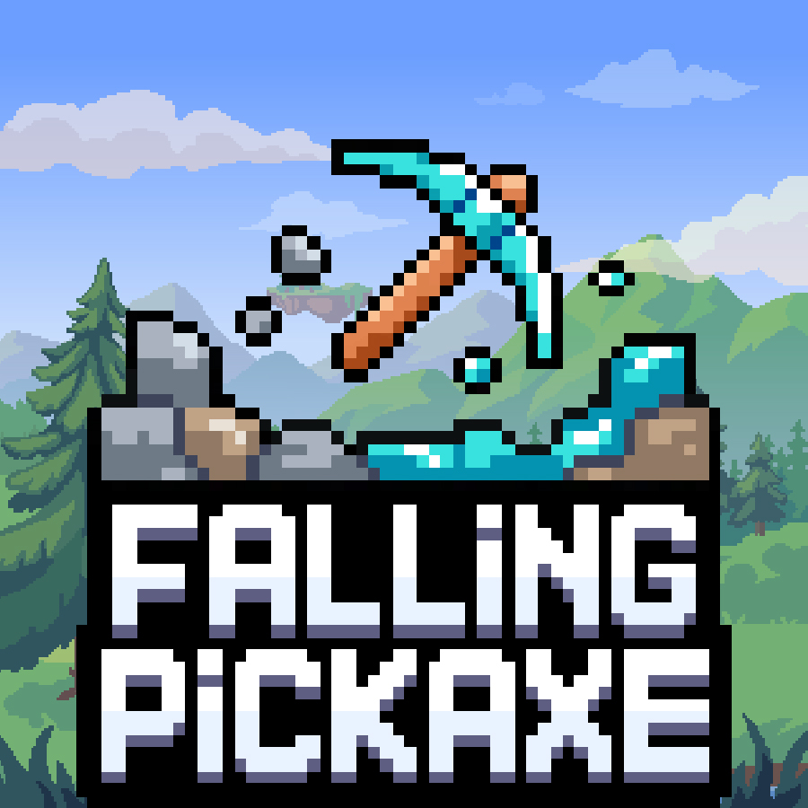 Falling Pickaxe